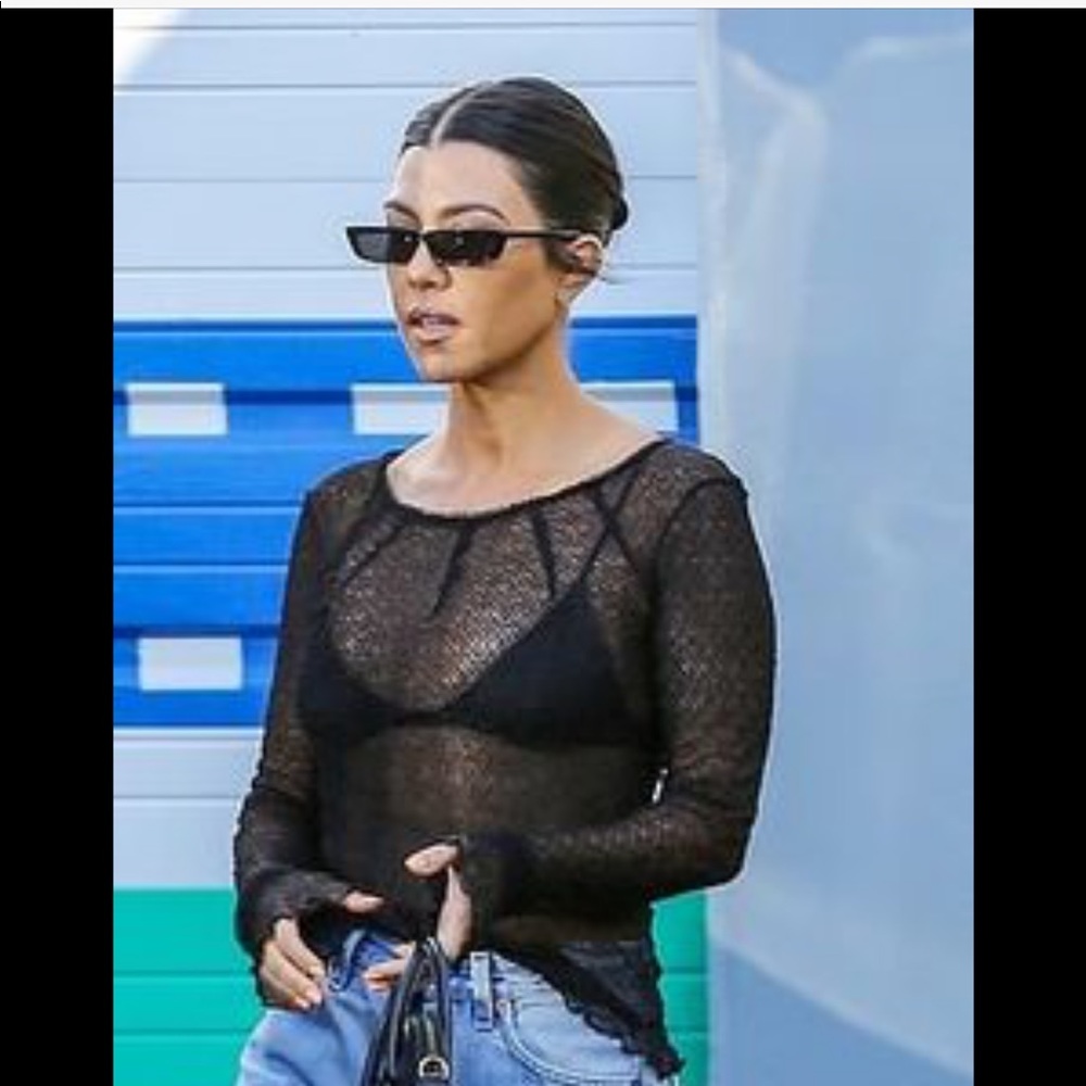 Skinny Thin sunglasses  kourtney kardashian